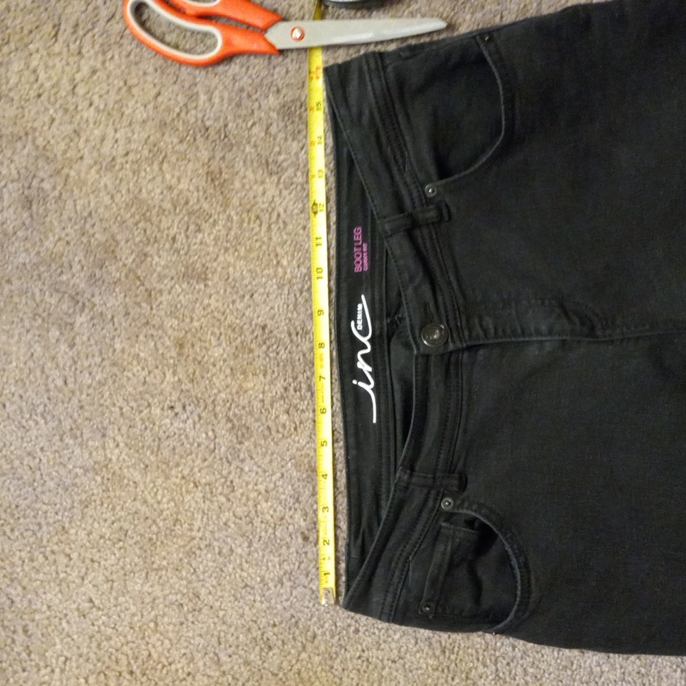 INC Denim Co BOOTCUT Jeans, Black, large - Picture 9 of 9
